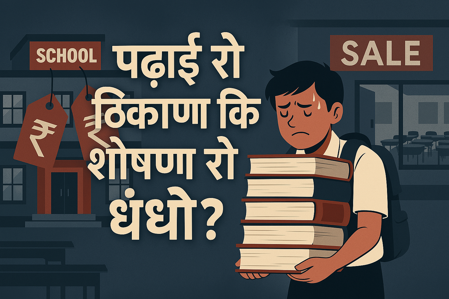 बीकानेर रा निज़ी स्कूल: पढ़ाई रो ठिकाण कि शोषण रो धंधो?